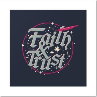 Faith and Trust Posters and Art